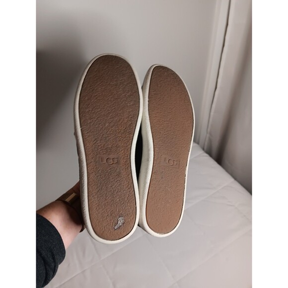 Ugg Cas Glitter Trainer Slip On Sneaker Shoe Sz 8.5 Star Sparkle Black - Picture 2 of 8